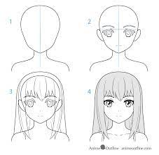 I have made the tutorials pretty easy with a step shading has an easy of making drawings appear so real and flawless. Female Anime Character Face Drawing Step By Step Anime Drawings Tutorials Anime Face Drawing Anime Drawings Sketches