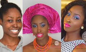 how to apply makeup in nigeria