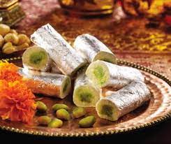 Pistachio Sweets That Is Not Foil It Is Edible Silver Leaf Eat With Caution Addictive Intoxica Indian Sweets Sweet Dishes Recipes Cooking Recipes In Urdu