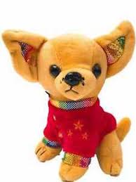 Discover the legendary piutrè collection of plush dogs. Linzy Toys Plush Red Chihuahua 6 5 Puppy Dog Stuffed Animal Pal With Rainbow Ebay