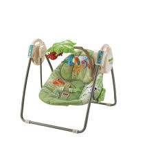 Amazon Com Fisher Price Rainforest Open Top Take Along Swing With Music And Mobile Discontinued By Manufacturer Stationary Baby Swings Baby