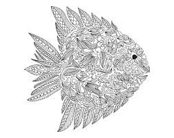 Select from 36048 printable coloring pages of cartoons, animals, nature, bible and many more. Pin Op Adult Coloring Pages Fish