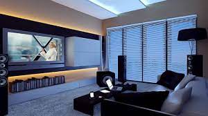 The billiards pool is lighted by a glamorous chandelier set on the stunning ceiling. How To Set Up A Fun Filled Entertainment Room Home Design Lover