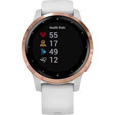 Activity tracking, cycling, garmin, golfing, gps, swimming, vivoactive 4, vivoactive 4s. Garmin Vivoactive 4s Smartwatch 40mm Fiber Reinforced Polymer Rose Gold With White Case And Silicone Band 010 02172 21 Best Buy