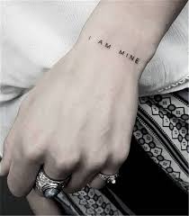 To browse more tattoos, you can visit free font websites such as dafont.com where you can type in the desire word and see it in any font. 45 Small But Meaningful Words And Quotes Tattoo Designs You Would Love Women Fashion Lifestyle Blog Shinecoco Com