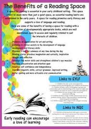 Programming And Planning Resources For Early Childhood Educators Reading Space Interest Area Pack Learning Stories Early Childhood Learning Early Childhood