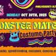 Monster Match Costume Party event image