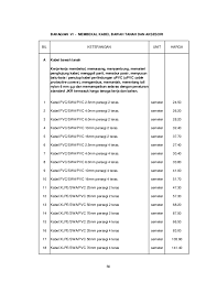 Pendawaian elektrik, kuala lumpur, malaysia. Jadual Harga Elektrik 2011 Boleh Print