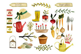 Gardening Garden Clipart Garden Illustration Clip Art
