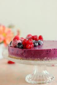 Cheesecake allo yogurt e frutti di bosco. Torta Fredda Allo Yogurt Greco E Frutti Di Bosco Un Giorno Senza Fretta