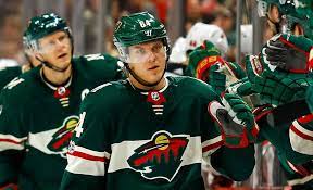 Mikael Granlund Loisti Pitelemattomana Rangersin Vieraana Sivusi Omaa Piste Ennatystaan Wild Hockey Varsity Jacket Nhl
