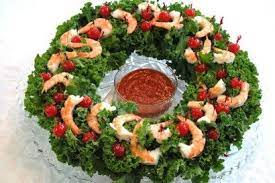 Christmas Shrimp Wreath With Homemade Cocktail Sauce Recipe Homemade Cocktail Sauce Cocktail Sauce Homemade Cocktails