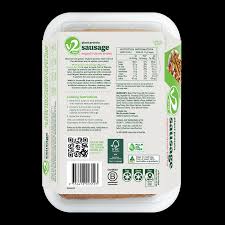 V2Food Plant Protein British Sausage x6 330g – Harris Farm Markets