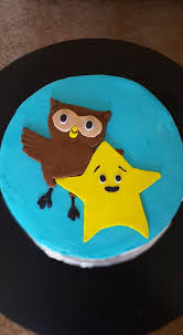 Do it yourself (diy) format engagement time: Twinkle Twinkle Little Star Cake With Matching Smash Cake Cakecentral Com