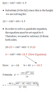 Word Problems Involving Quadratic Equations Quadratics Quadratic Equation Word Problems
