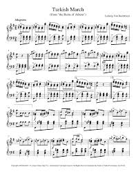 Turkish march for piano solo (big note book), easy piano (big note book) sheet music. Turkish March Beethoven Sheet Music For Piano Solo Musescore Com