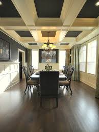 Beam Box Ceilings Design Ideas Pictures Remodel And Decor Dining Design Coffered Ceiling Design Home