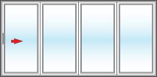 It consists of two glass panels. Vinyl Replacement 4 Panel Patio Doors In San Diego Bm Windows