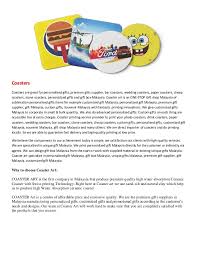 A collection of fun personalized gifts that would make anyone feel special and a custom photo art print giveaway from printhipsta! Coasters Are Great For Personalised Gift And Premium Gifts Supplier