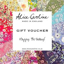 Check spelling or type a new query. E Gift Voucher Alice Caroline Liberty Fabric Patterns Kits And More Liberty Of London Fabric Online
