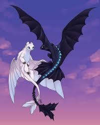Resultado de imagen para furia luminosa y chimuelo kawaii