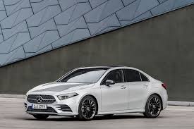 2019 Mercedes A Class Sedan Fits A Whole Lot Of Style Into Its Compact Shape Carscoops Mercedes A Class Benz A Class Mercedes Benz Classes