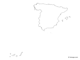20 transparent png of spain map. Vector Maps Of Spain Free Vector Maps
