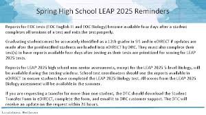 6th grade math leap 2025 practice test session 1 подробнее. Assessment And Accountability Monthly Call March 19 2019