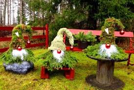 Christmas Lawn Decorations Handmade Forest Dwarfs Magical Creatures Christmas Yard Decorations Wood Christmas Decorations Christmas Decorations Diy Outdoor