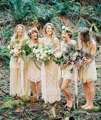 11 Amazing Wedding Styles From 11 Astounding Us States Bohemian Bridesmaid Boho Chic Bride Wedding Bridesmaids