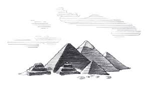 By keeping the strings stretched tight and. Pyramid Drawing Photos Royalty Free Images Graphics Vectors Videos Adobe Stock