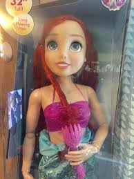 Disney Princess: Large 32"" Playdate Ariel Doll, The Little Mermaid"