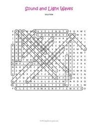 The third worksheet in this waves sound and light worksheet answer key is all about notes and chords. Sound And Light Waves Word Search Puzzle Worksheet Activity Light Wave Word Search Puzzle Waves