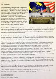 Chew will assume the role following the retirement of dr. Jessica Chew Is New Deputy Bank Negara Governor Re