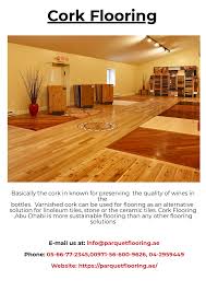 Varnished Cork Can Be Used For Flooring As An Alternative Solution For Linoleum Tiles Stone Or The Ceramic Tiles Cork Flooring Sustainable Flooring Flooring