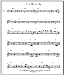 Free easy violin sheet music with piano accompaniment for advancing students. Free Irish Fiddle Sheet Music The Butterfly
