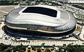 Official stadium of the nfl atlanta falcons and mls atlanta united. Herunterladen Hintergrundbild Stadion Bbva Bancomer Estadio De Futbol Monterrey Guadeloupe Mexiko Cf Monterrey Stadion Mexican Football Stadium Werfen Side View Aussen Fur Desktop Kostenlos Hintergrundbilder Fur Ihren Desktop Kostenlos