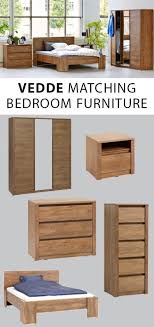 Matching Bedroom Furniture From Jysk The Dark Oak Vedde Bedroom Furniture Set Is Perfect For Bedroom Furniture Oak Bedroom Furniture Modern Bedroom Furniture