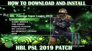 Features | hbl pakistan super league 2020. How To Download And Install Hbl Psl 2019 Patch For Ea Sports Cricket 07 Youtube