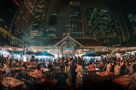 It opens from 19:00 till late located in singapore's central business district, lau pa sat is always busy with the crowds of office workers at lunchtime. Just Love The Lau Pa Sat Review Of Satay Street Singapore Singapore Tripadvisor