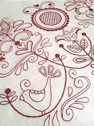 The newest embroidery pattern featuring hearts is the love birds heart tree. Scandinavian Embroidery Patterns Stitcharama Scandinavian Embroidery Embroidery Patterns Red Embroidery