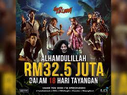Husin, mon dan jin pakai toncit in the village, husin reunites with the usual patrons of pak jabit`s stall and everything seems to be as normal as it could be. Hantu Kak Limah Cipta Sejarah Baru Kutip Rm32 5 Juta News Features Cinema Online