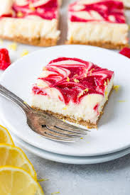 For the crust you'll need Swirled Raspberry Lemon Cheesecake Bars Oh Sweet Basil