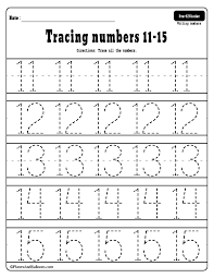 Printable number tracing worksheets can be a good way to track phone numbers as well as to stop calls from strange phone numbers. Numbers 1 20 Tracing Worksheets Free Printable Pdf Tracing Worksheets Free Alphabet Worksheets Preschool Free Kindergarten Worksheets