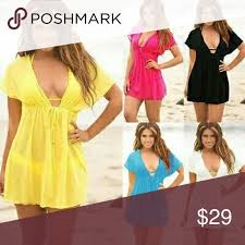 Black And White Beach Cover Up Pin On My Posh Picks