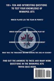 Is this the future of air travel?darrell hartman reports. Winnipeg Jets Trivia Quiz Book Hockey The One With All The Questions Nhl Hockey Fan Gift For Fan Of Winnipeg Jets Townes Clifton 9798627992815 Amazon Com Books