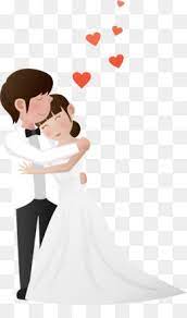 Wedding Couple Png Wedding Couple Transparent Clipart Free Download Wedding Invitation Marriage Clip Art Silhouett Fundo Romantico Cartao De Visita Fotos