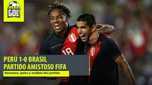 Minuto a minuto del perú vs brasil Peru Vs Brasil 1 0 Gol De Abram Resumen Y Analisis Del Partido Amistoso Youtube
