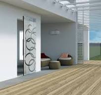 Magic 2 Vetro - Wall Mount Concealed Sliding System for Glass Doors