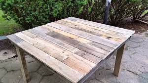 To make a table from wooden pallets. Diy Pallet Table 100 Pallet Wood Table Mesa De Madera De Palets Youtube